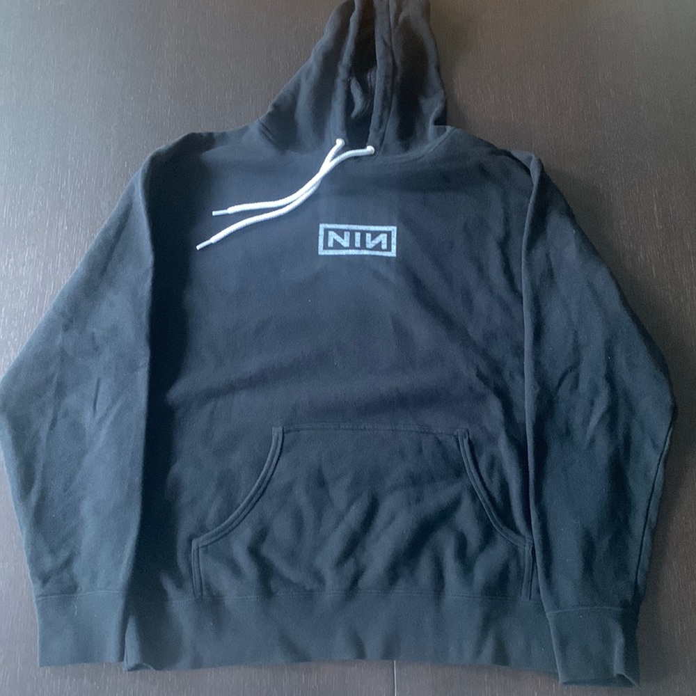 NIN (Nine Inch Nails) Black Hoodie Goth Industrial